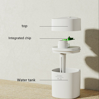 Mini USB Cool Mist Humidifier with LED Light