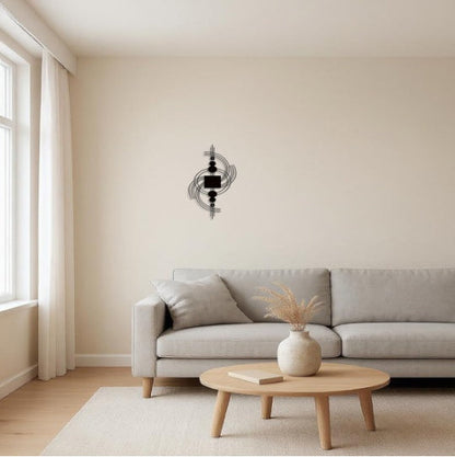 Modern Geometric Metal Wall Art